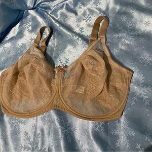 Wacoal Elegant Lace Bra in Tan